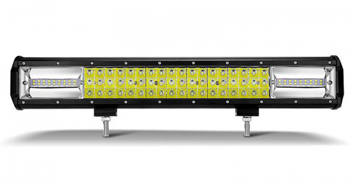 LED Bar Auto 270W, leduri pe 3 randuri, 12V-24V, 18900 Lumeni, 20"/50,8 cm, Combo Beam 12/60 Grade [2]