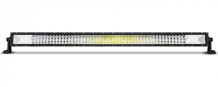 LED Bar Auto 594W, leduri pe 3 randuri, 12V-24V, 41580 Lumeni, 42"/107 cm, Combo Beam 12/60 Grade [6]