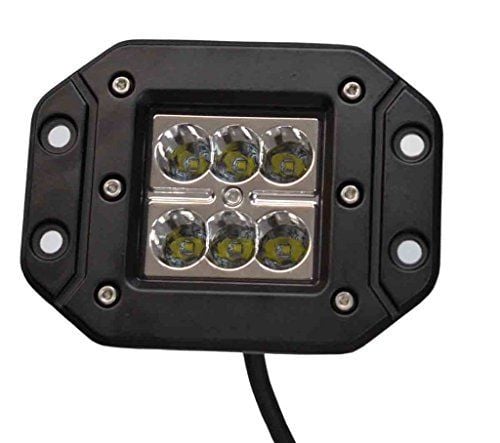 Proiector LED Auto Offroad 18W/12V-24V, 1320 Lumeni, Incastrabil, Flood Beam 90 Grade [1]