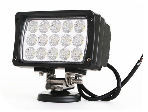 Proiector LED Auto Offroad 45W/12V-24V, 3300 Lumeni, Dreptunghiular, Spot Beam 30 Grade [2]