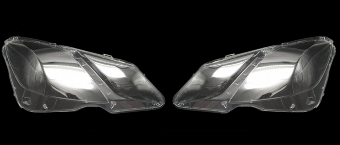 Set 2 sticle faruri pentru Mercedes E-Class Coupe / Cabrio C207 A207 W207 Non Facelift (2009 - 2013) - HW057 [2]