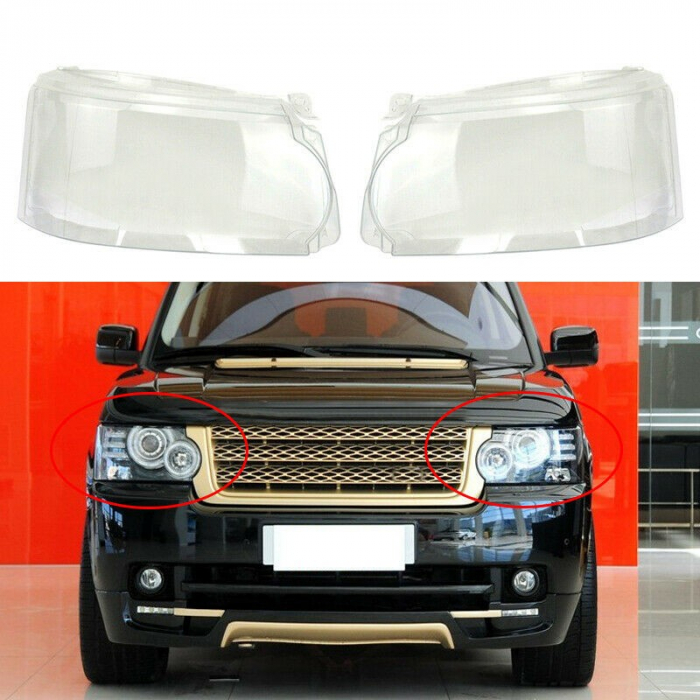 Set 2 sticle faruri pentru Range Rover Sport I Facelift (2010 - 2013) - HL009 [1]