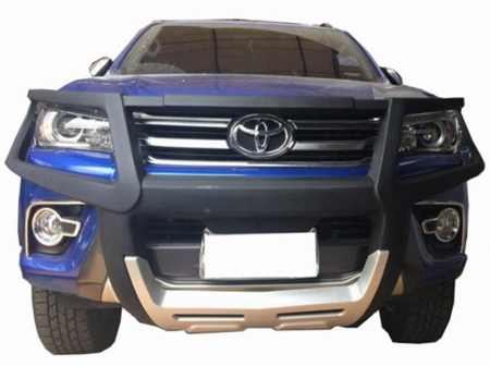 Bullbar poliuretan cu protectie faruri Toyota Hilux Revo 2015, 2016, 2017, 2018, 2019 TYA406 [0]
