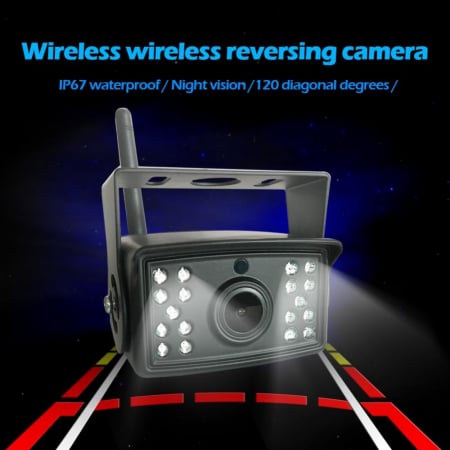 Camera auto WI-FI rezolutie HD pentru marsarier/frontala cu Nightvision 12-24V C500-WIFI [4]