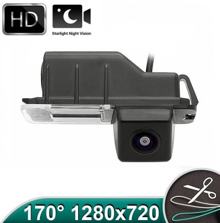 Camera marsarier HD, unghi 170 grade cu StarLight Night Vision pentru VW Golf 6, Golf 7, Passat B7, Amarok - FA960 [1]
