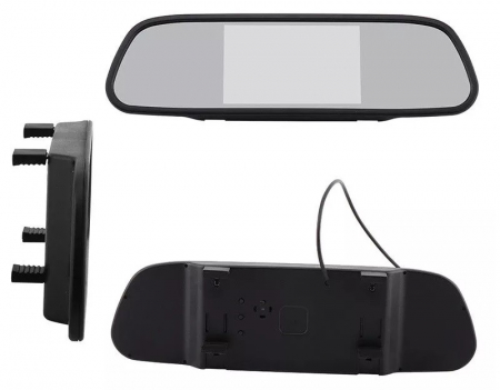 Display auto LCD 5" D706-C pe oglinda retrovizoare [1]