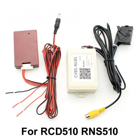 Interfata video, convertor CVBS-RGBS pentru montare camera marsarier aftermarket la RNS510 si RCD510 [0]