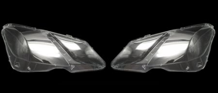 Set 2 sticle faruri pentru Mercedes E-Class Coupe / Cabrio C207 A207 W207 Non Facelift (2009 - 2013) - HW057 [1]
