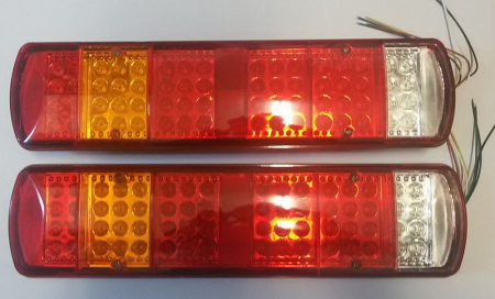 Set 2 Stopuri LED camion 24V cu 5 functii 051-24V [1]