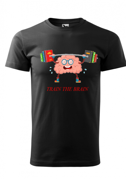 Tricou barbati print Train the Brain [1]