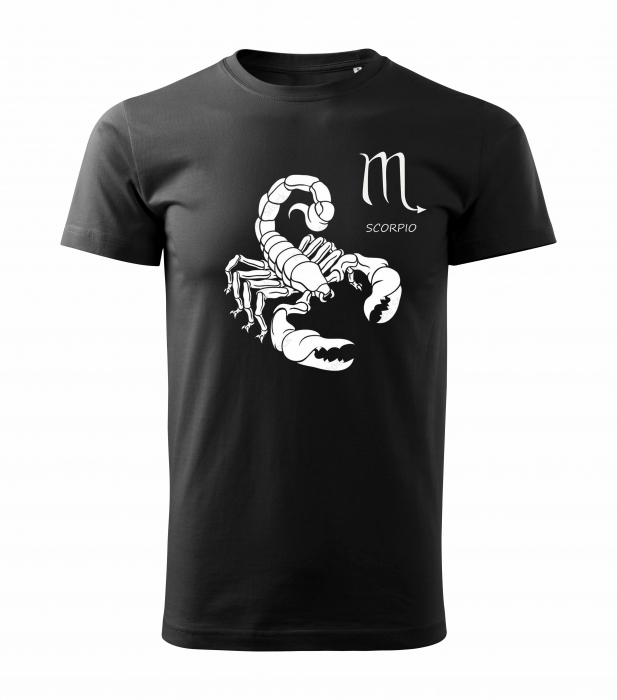 Tricou Barbat print Zodiac Scorpion [1]