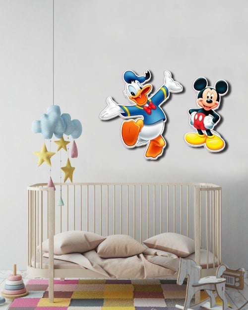 Sticker Decorativ Donald Duck&Mickey Mouse [2]