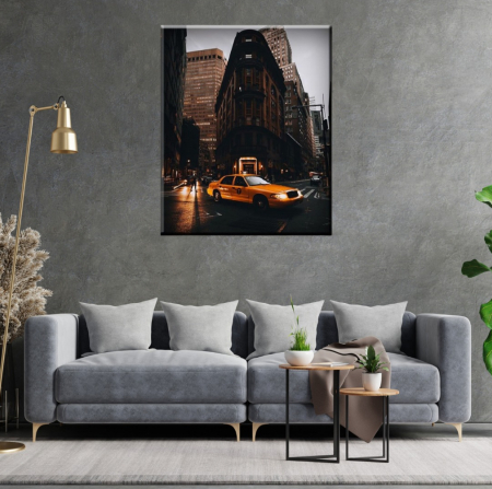 Tablou Canvas Taxi in New York [0]