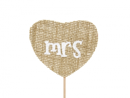 Cake Toppers Mr Mrs, 18.5cm [3]