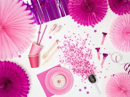 Confetti push pop roz, mix de culori [4]