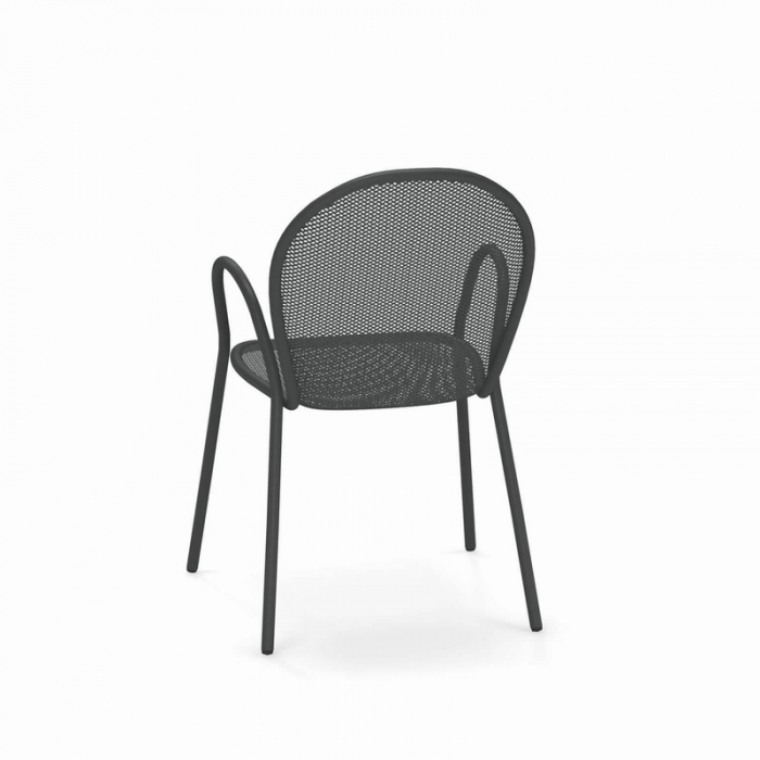 Scaune exterior metalice cu brate RONDA [2]