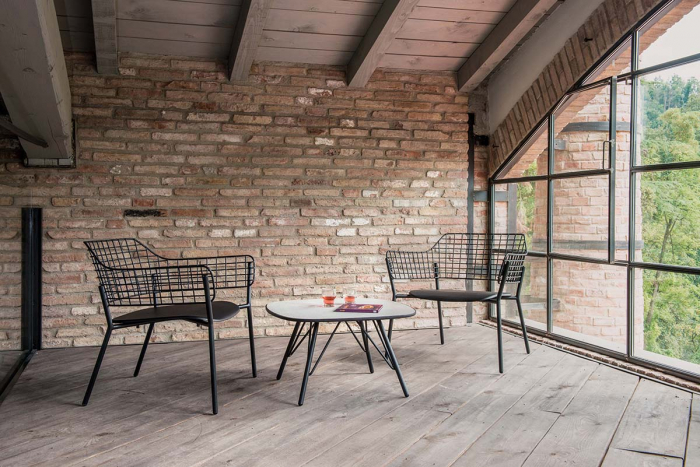 Fotolii exterior metalice cu brate LYZE [2]