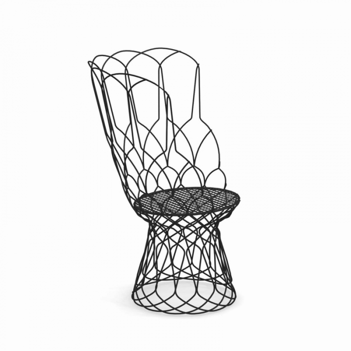Scaune metalice exterior spatar inalt RE-TROUVE [7]