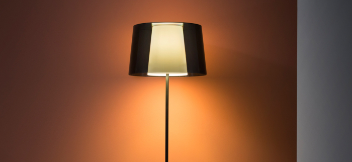 Lampa de podea cu dublu abajur L001ST/BA [8]