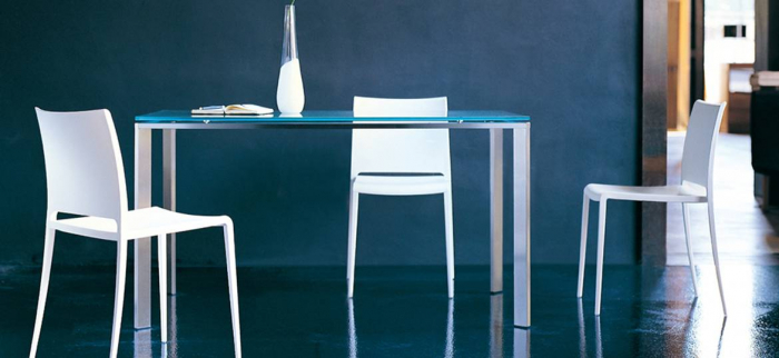 Mese cadru otel LOGICO TL glass [5]