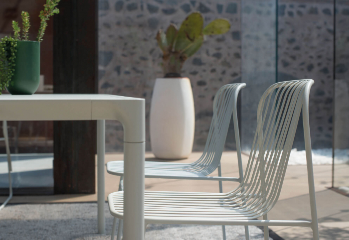 Scaune exterior metalice cu brate RIVIERA [8]