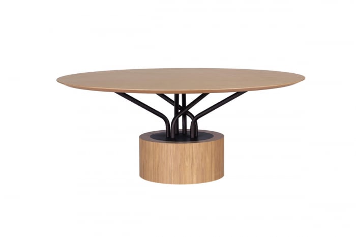 Mese lemn structura metalica WOOD-OO 001 [4]