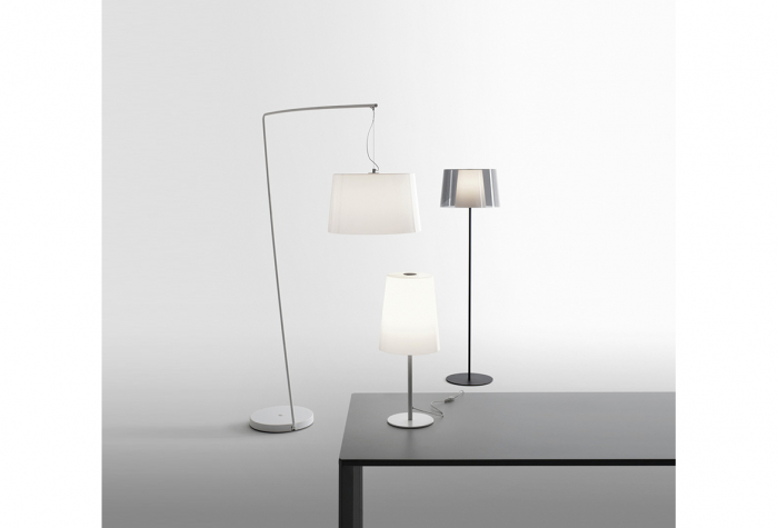 Lampa cu dublu abajur si cadru metalic L001T/BA [2]