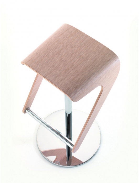 Scaune bar moderne ajustabile structura metal sezut tapitat WOODY 495 [2]