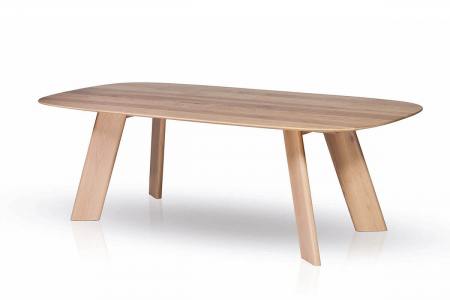 Mese - Mese lemn masiv blat oval ALHAMBRA 001 C