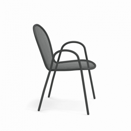 Scaune exterior metalice cu brate RONDA [3]