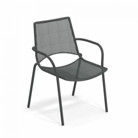 Scaune - Scaune exterior metalice cu brate ALA