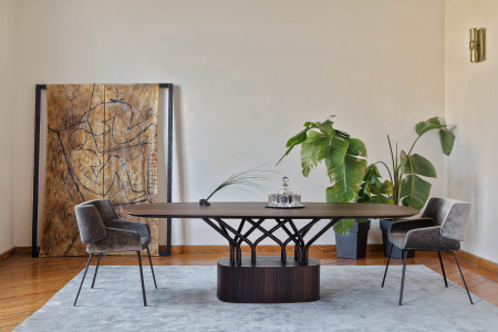 Mese lemn structura metalica WOOD-OO 001 [5]