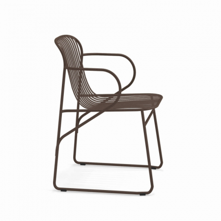 Scaune exterior metalice cu brate RIVIERA [3]