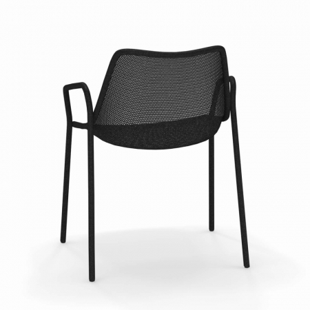 Scaune exterior metalice cu brate ROUND [1]