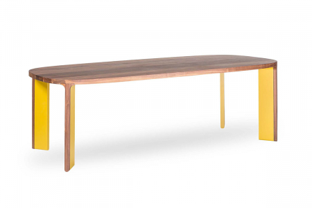 Mese - Mese din lemn blat oval ACRO-BAT 002