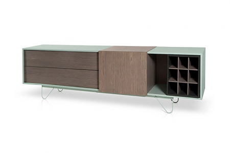 Console TV - Comode joase baza metal VINTME 003 A