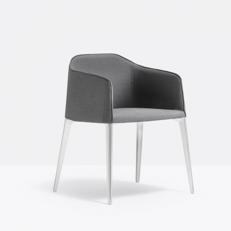 Mobilier living - Scaune metal tapitate LAJA 885