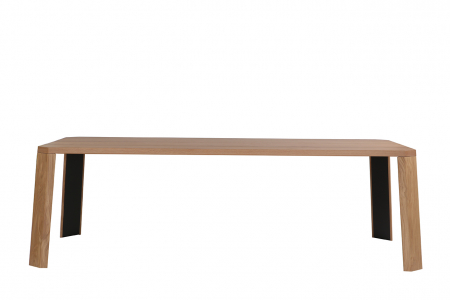 Mobilier living - Mese din lemn detaliu metalic O-RIZON 001