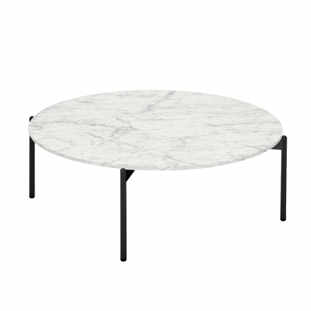 Masute de cafea - Masuta de cafea rotunda blat marmura BLUME BLTD_89X37