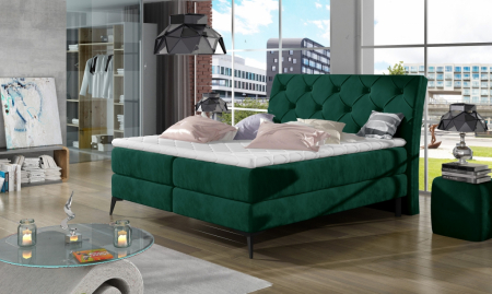 Pat tapitat somiera rabatabila boxspring LAOS 140X200 [2]
