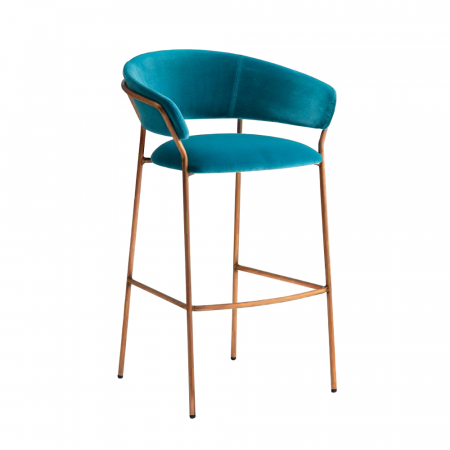 Scaune bar - Scaune de bar tapitate cu cadru metalic JAZZ 3717