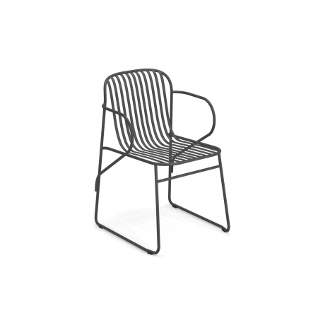 Terasa / exterior - Scaune exterior metalice cu brate RIVIERA