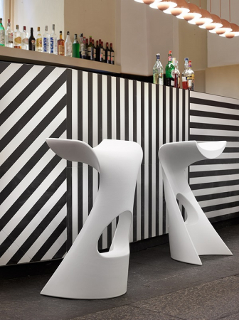 Scaune de bar din polietilena KONCORD [5]