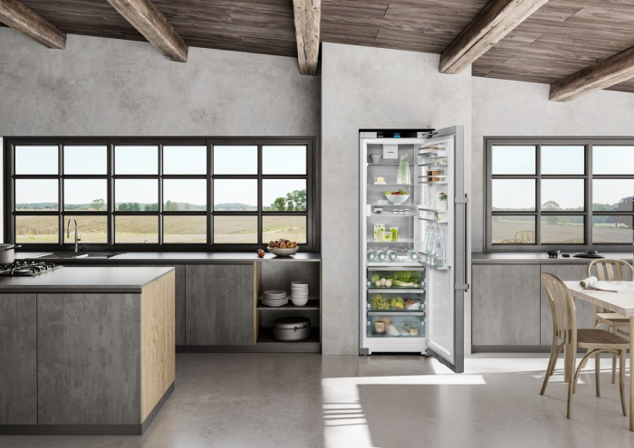 Frigider Independent Liebherr RBsdc 525i, Clasa Valorica Comfort, Culoare stainless steel door with SmartSteel, Clasa de eficienta energetica C, Înălțime 185.5 cm, Volum total 386 l, Emisii de zgomot  [2]