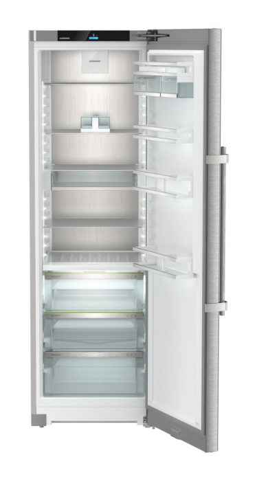Frigider Independent Liebherr RBsdc 525i, Clasa Valorica Comfort, Culoare stainless steel door with SmartSteel, Clasa de eficienta energetica C, Înălțime 185.5 cm, Volum total 386 l, Emisii de zgomot  [7]