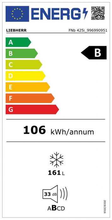 Congelator de sine stătător cu NoFrost și EasyTwist-Ice FNb 425i Prime NoFrost [7]