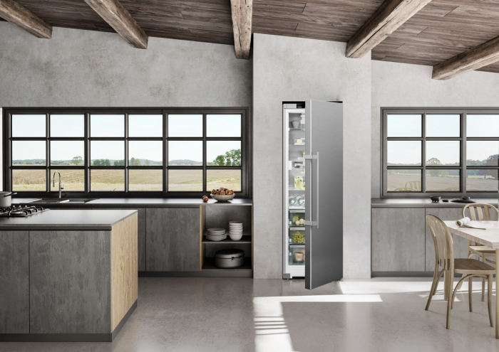 Frigider Independent Liebherr RBsdc 525i, Clasa Valorica Comfort, Culoare stainless steel door with SmartSteel, Clasa de eficienta energetica C, Înălțime 185.5 cm, Volum total 386 l, Emisii de zgomot  [3]