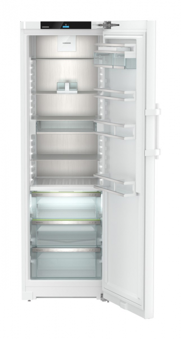 Frigider Independent Liebherr RBc 525i, Clasa Valorica Comfort, Culoare steel, Clasa de eficienta energetica C, Înălțime 185.5 cm, Volum total 386 l, Emisii de zgomot acustic 34 dB, Greutate 75.2 kg [5]