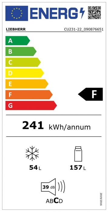 Automat frigorific Liebherr cu SmartFrost CU231-22 [2]