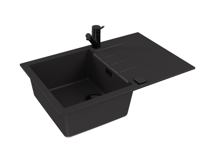 Chiuveta compozit Cadit 20 negru Black Edition [3]